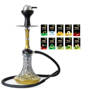 SMALL HOOKAH 3SIXTY HERBAL DOUBLE FLAVOURS MIX