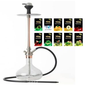 LARGE HOOKAH 3SIXTY HERBAL DOUBLE FLAVOURS MIX